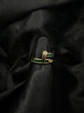 Green Nail Ring