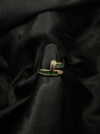 Green Nail Ring