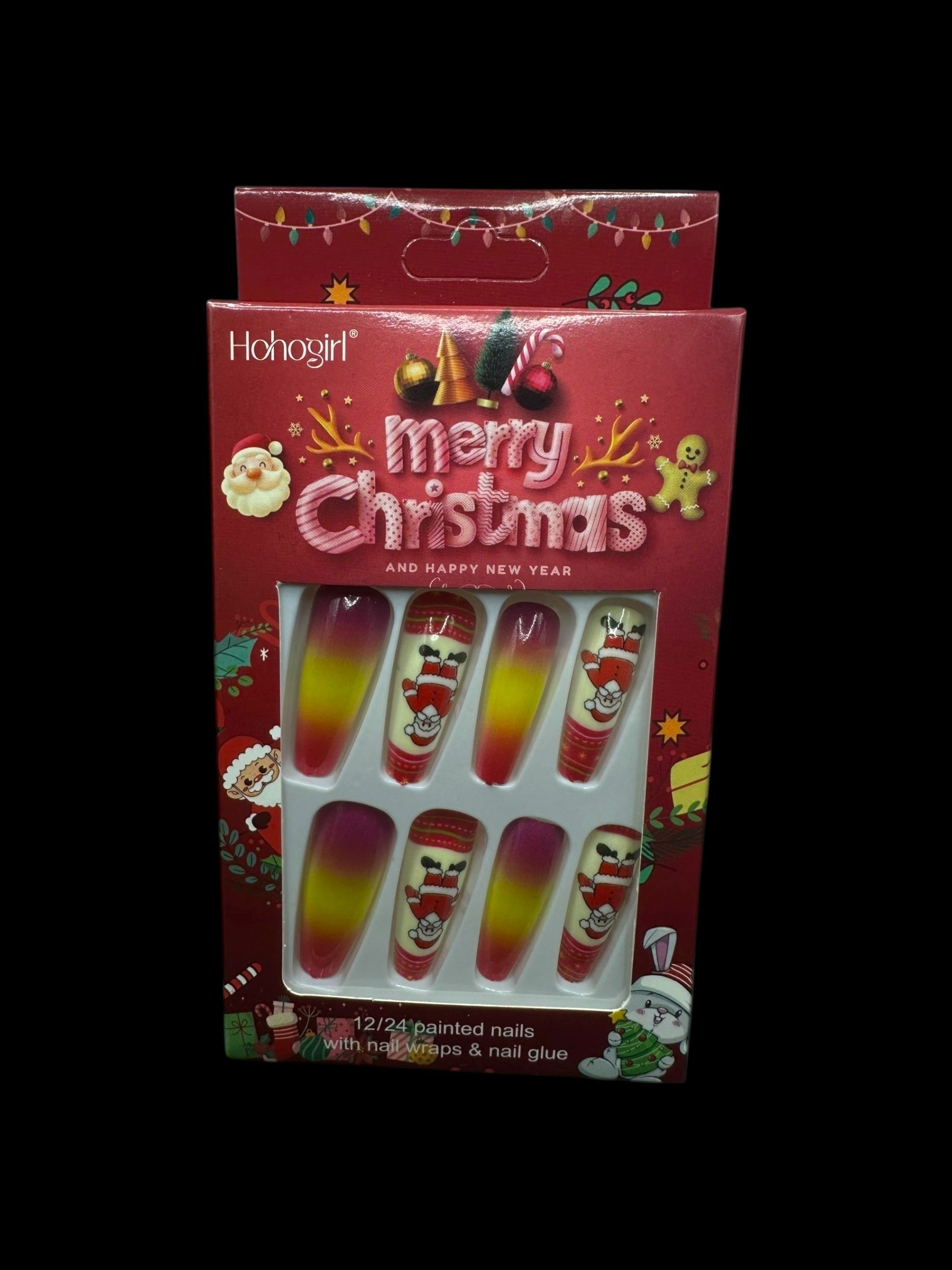Christmas Press Ons