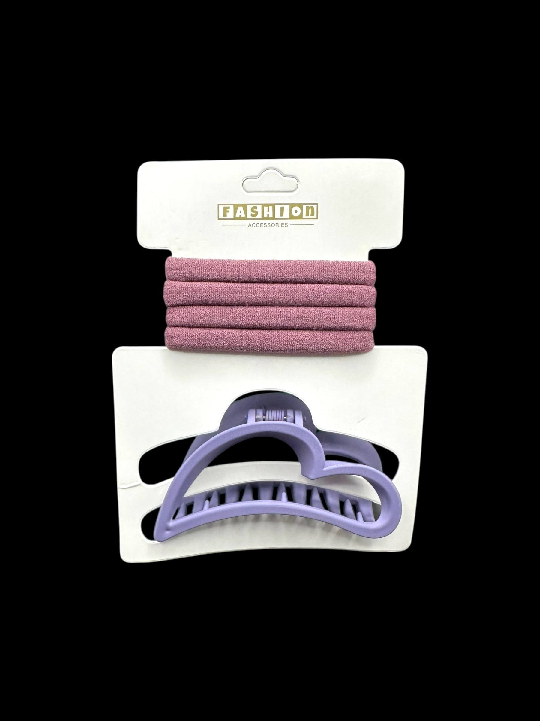 Hair Tie & Hair Clip Set