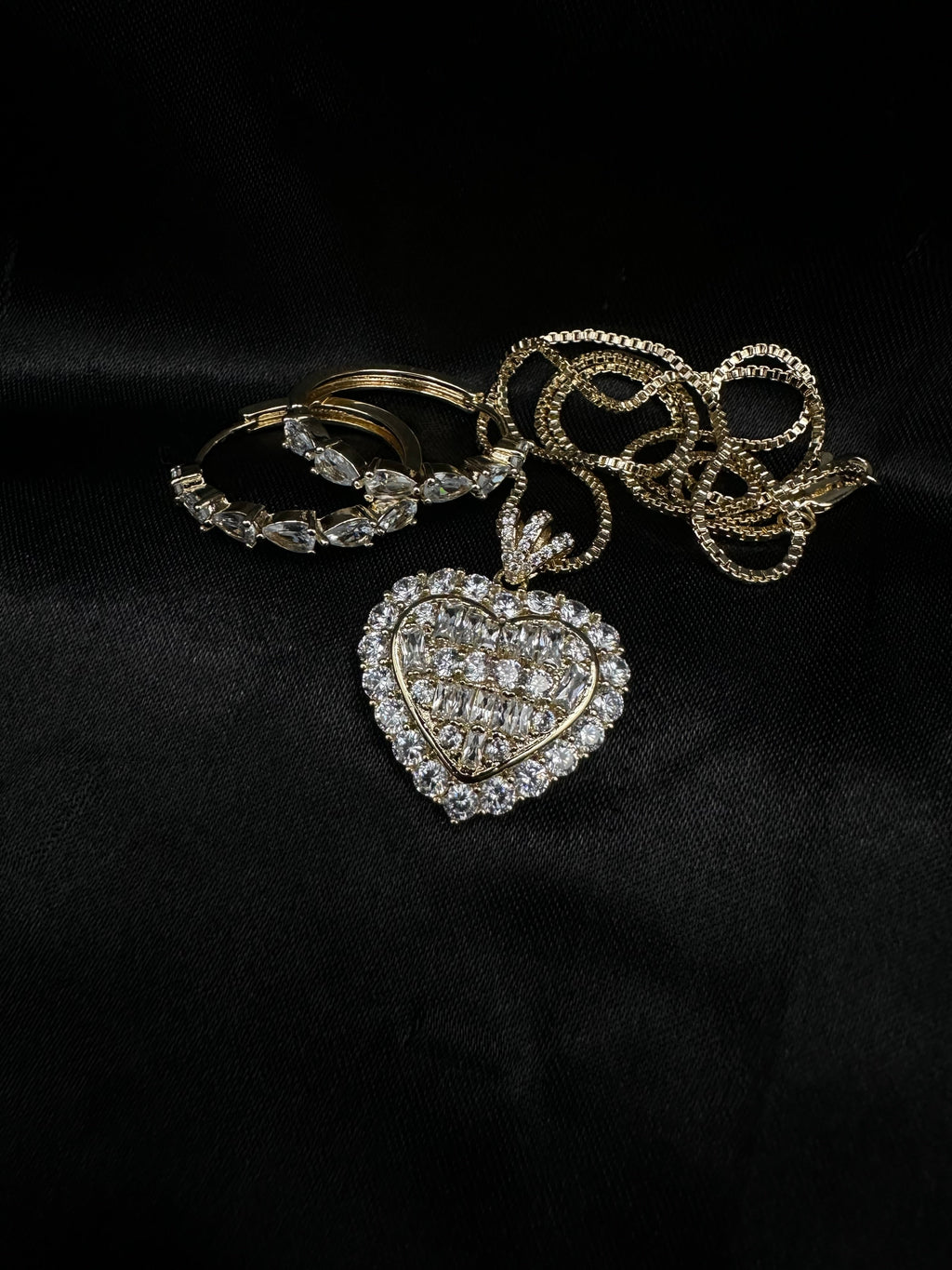 Heart Diamond Set
