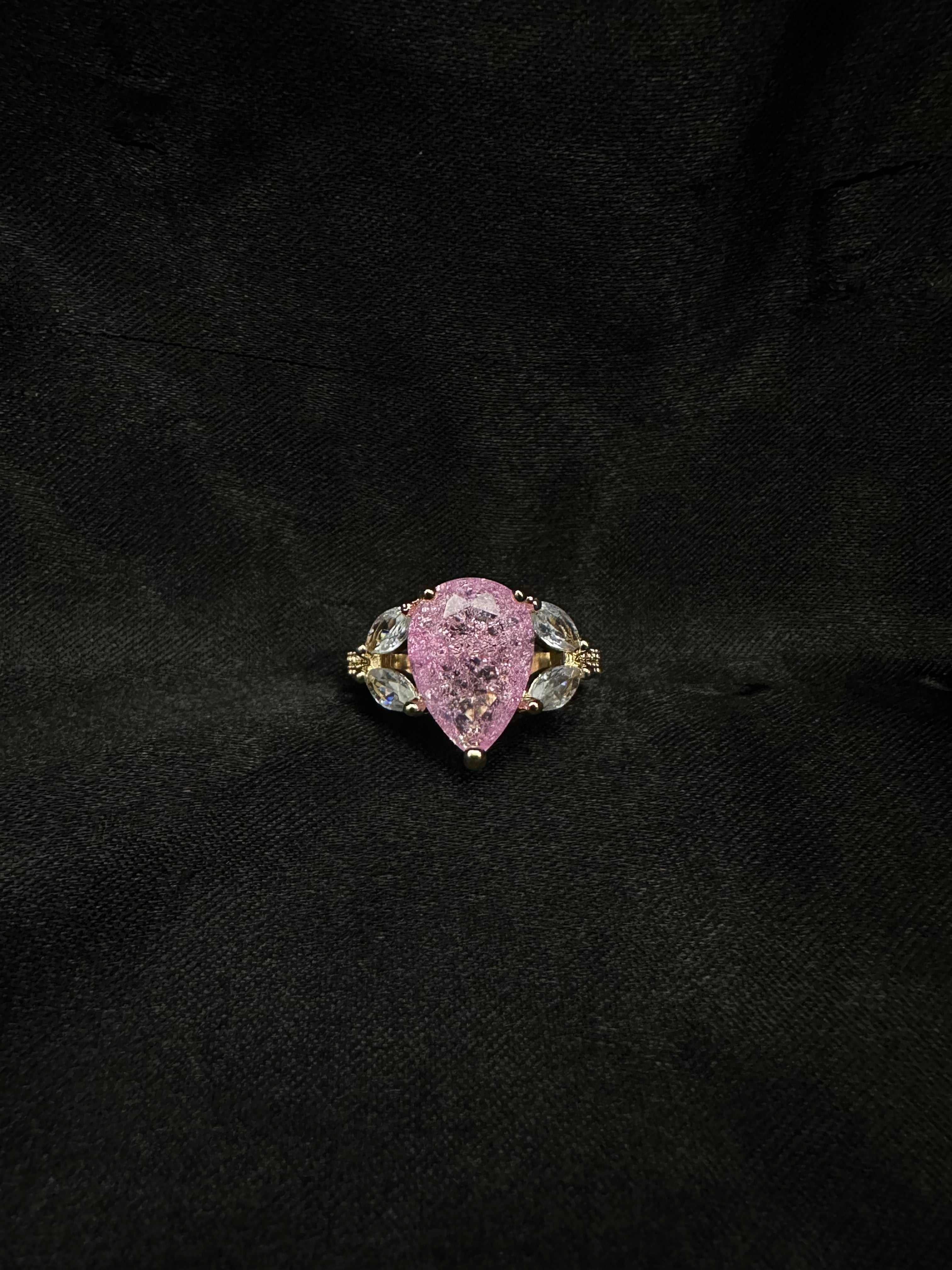 Pink Diamond Ring