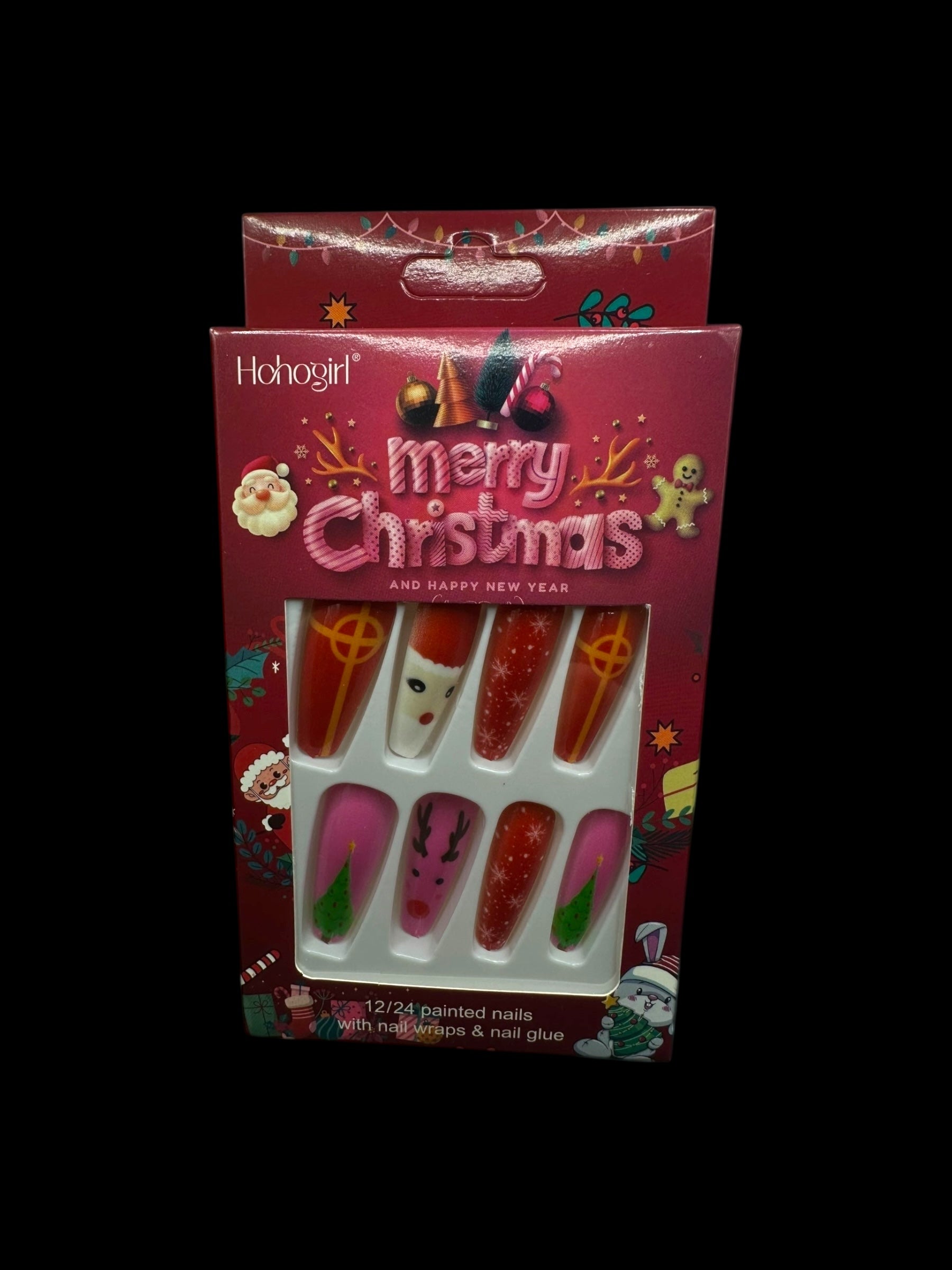 Christmas Press Ons