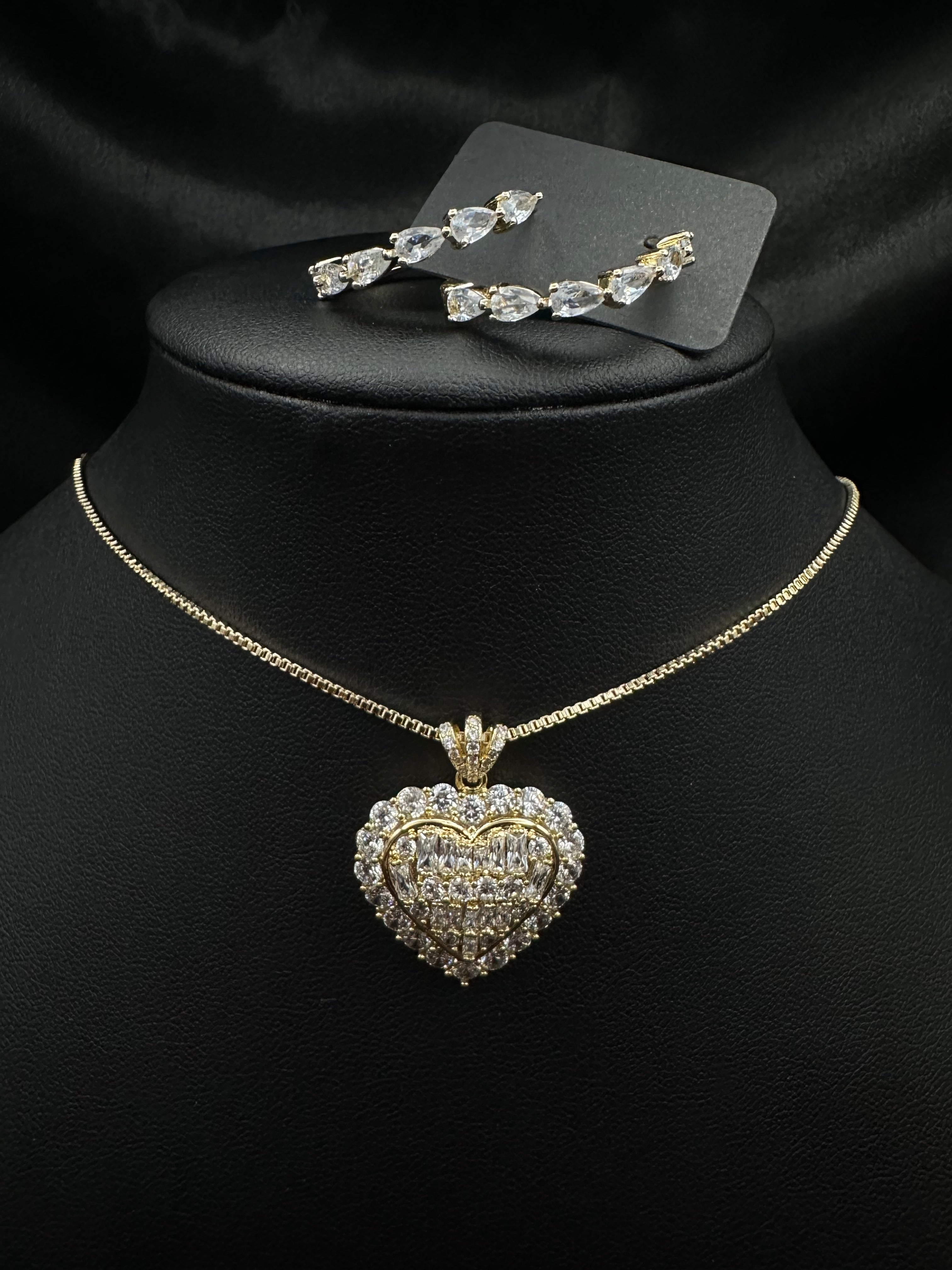 Heart Diamond Set