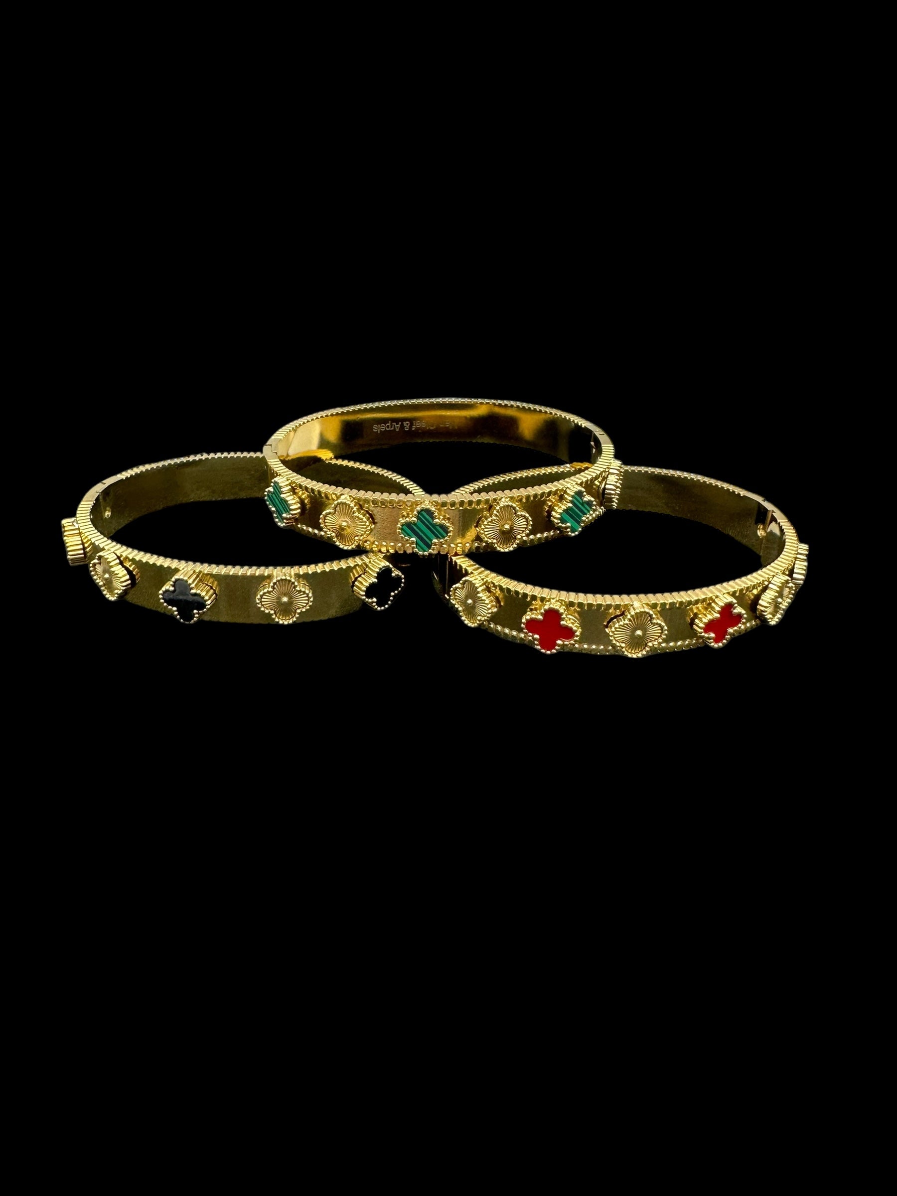 Clover Bangle Bracelet