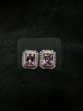 Pink Diamond Earrings