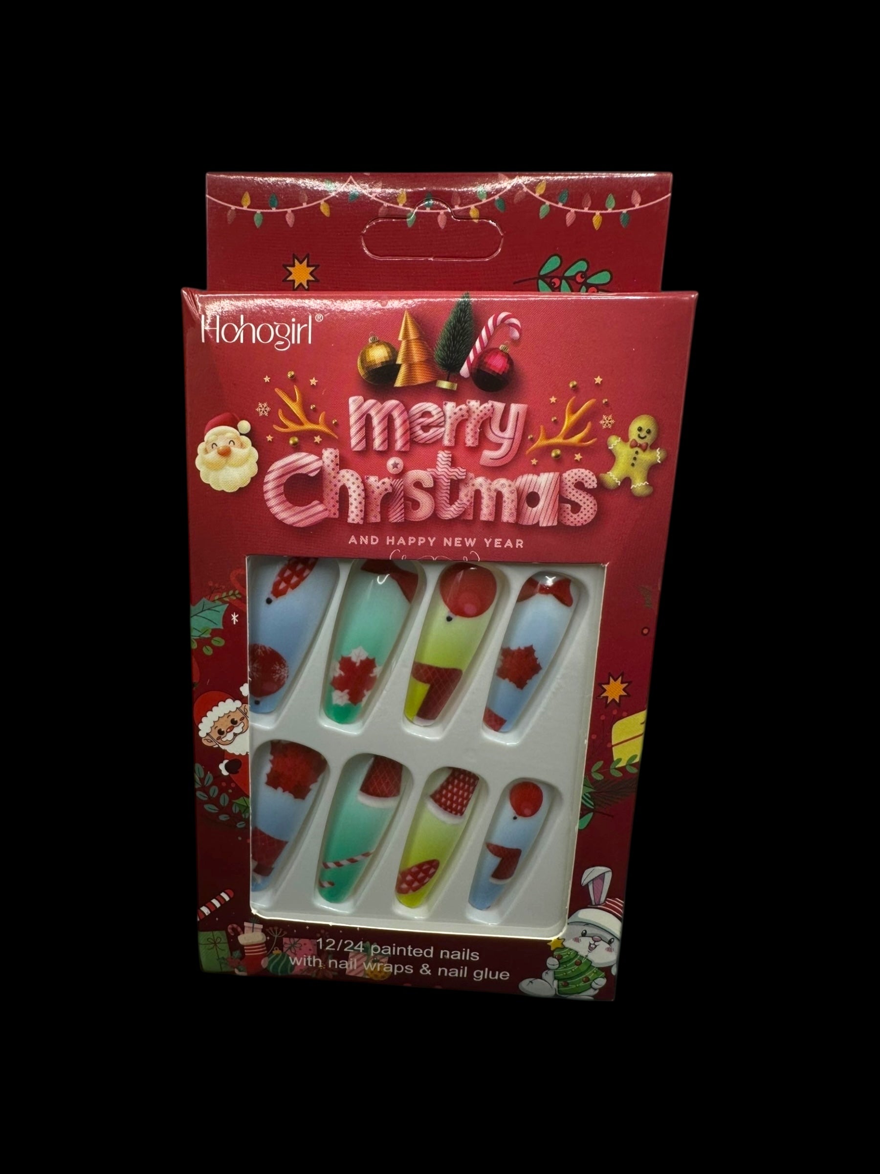 Christmas Press Ons