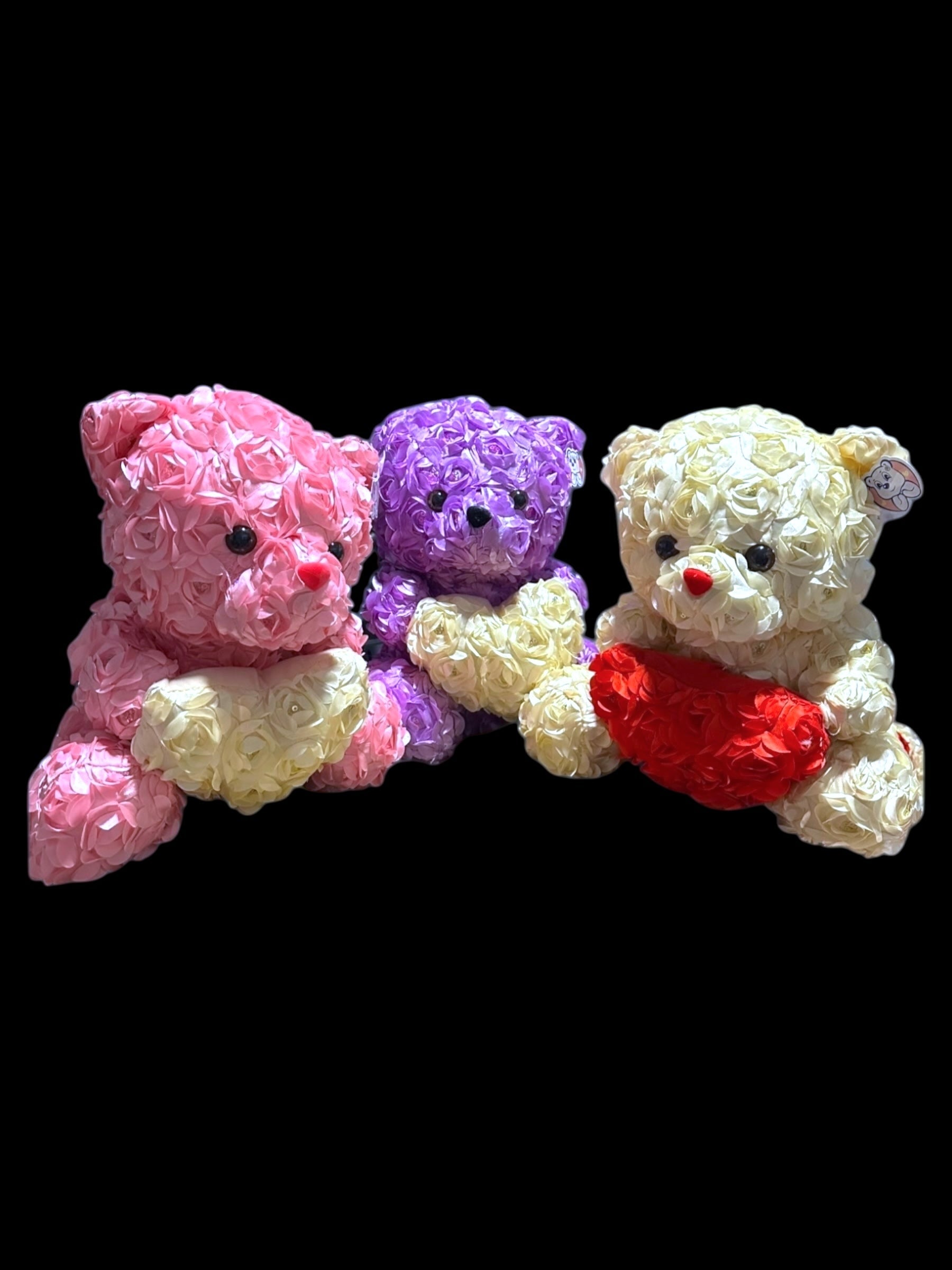 Large Rose Bear