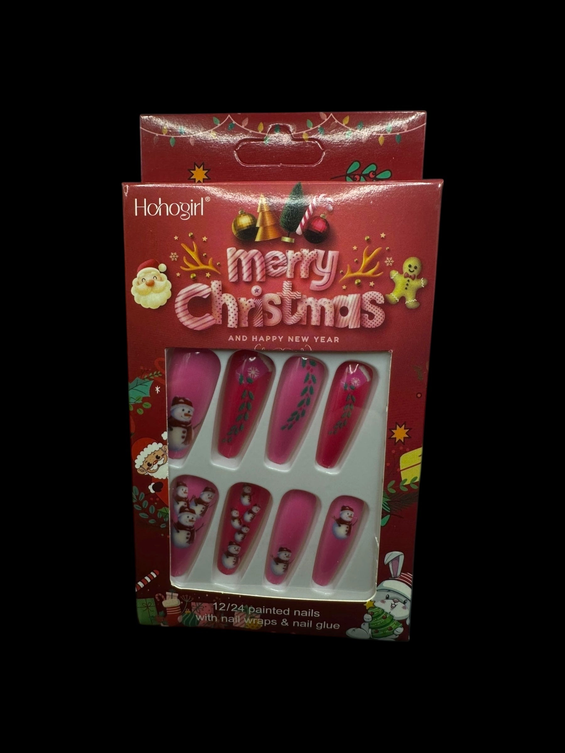 Christmas Press Ons