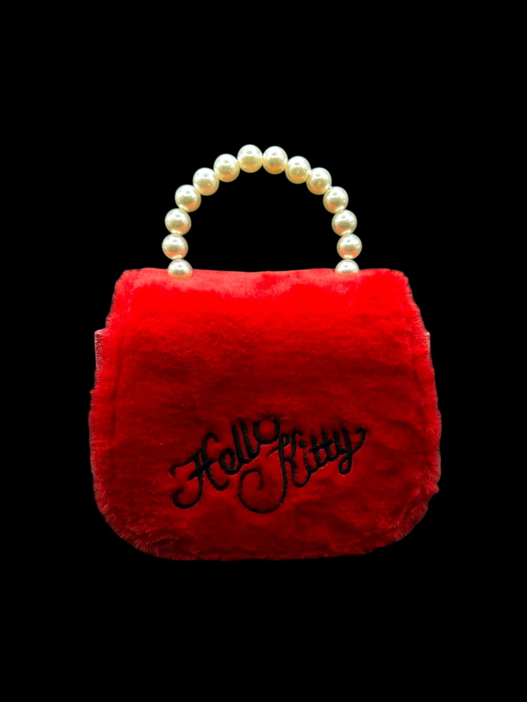 Fluffy Pearl Crossbody