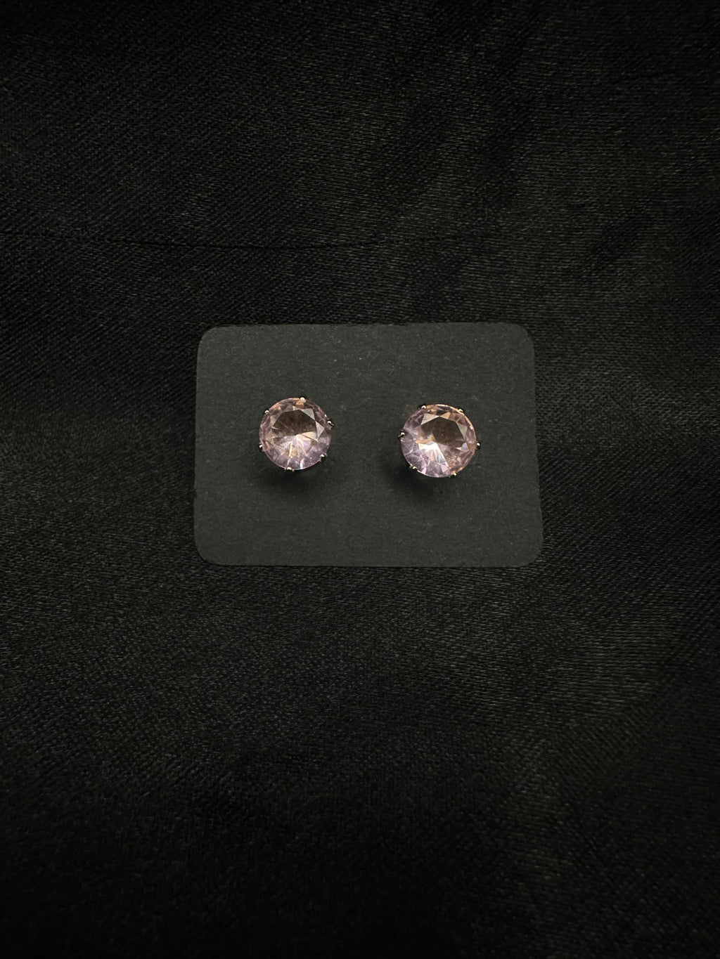 Pink Oval Diamond Set