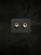 Pink Oval Diamond Set