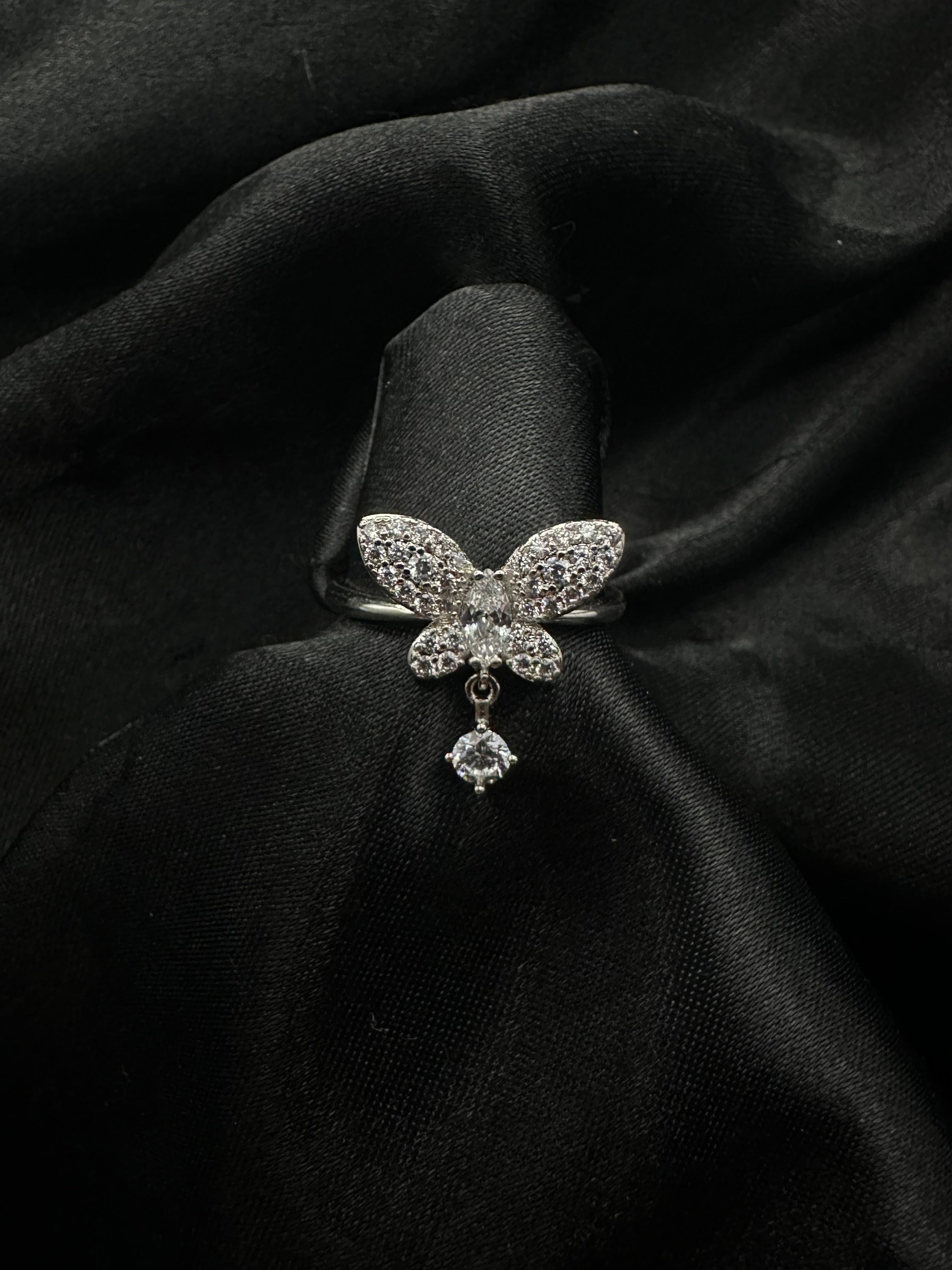 Sliver Diamond Ring