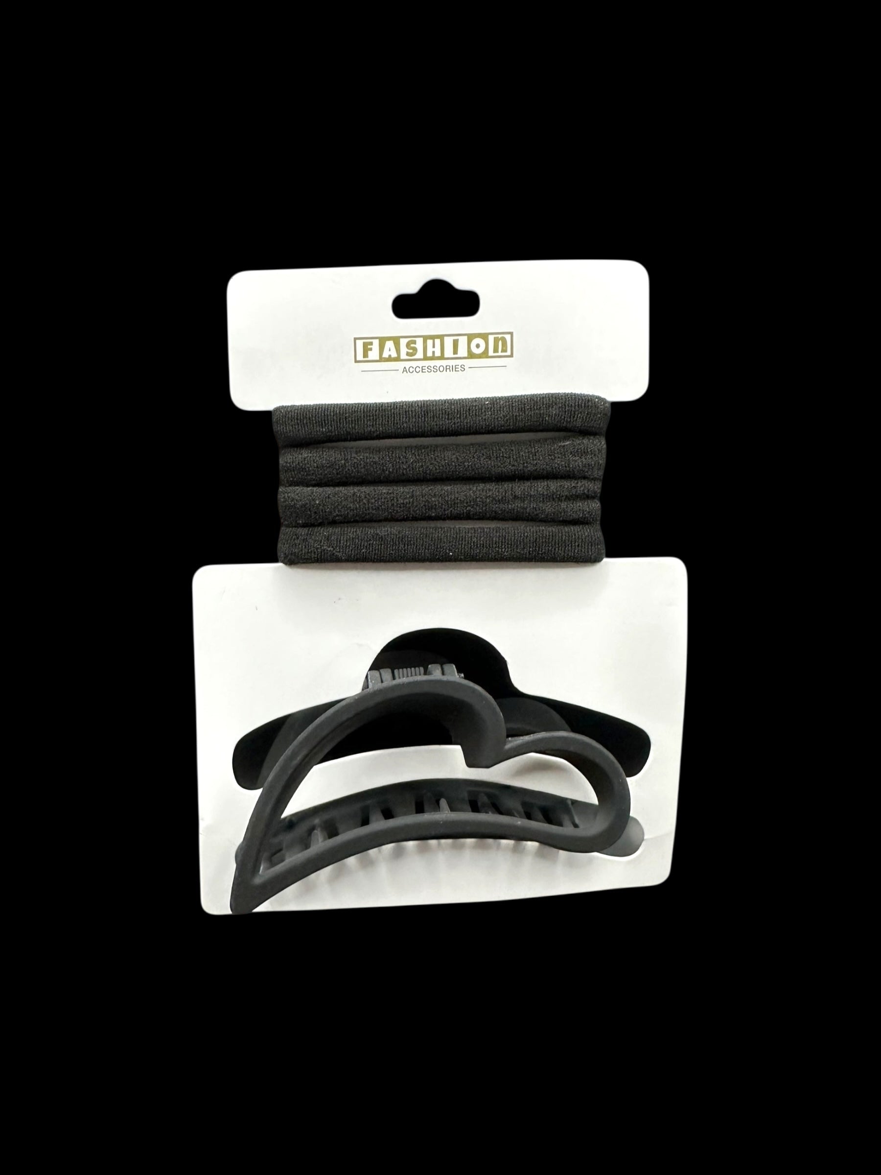 Hair Tie & Hair Clip Set