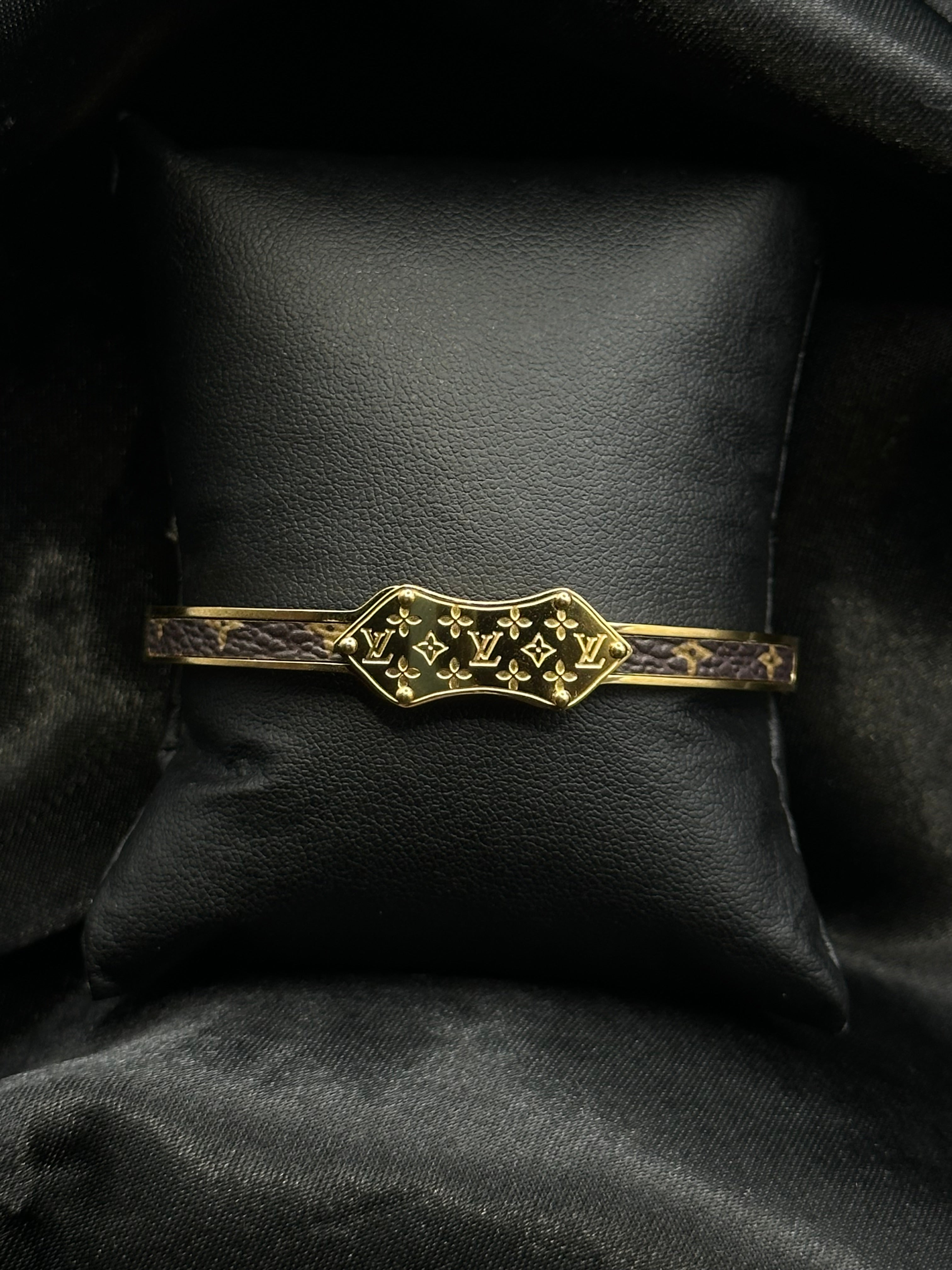 Lv Inspired Bangle Bracelet