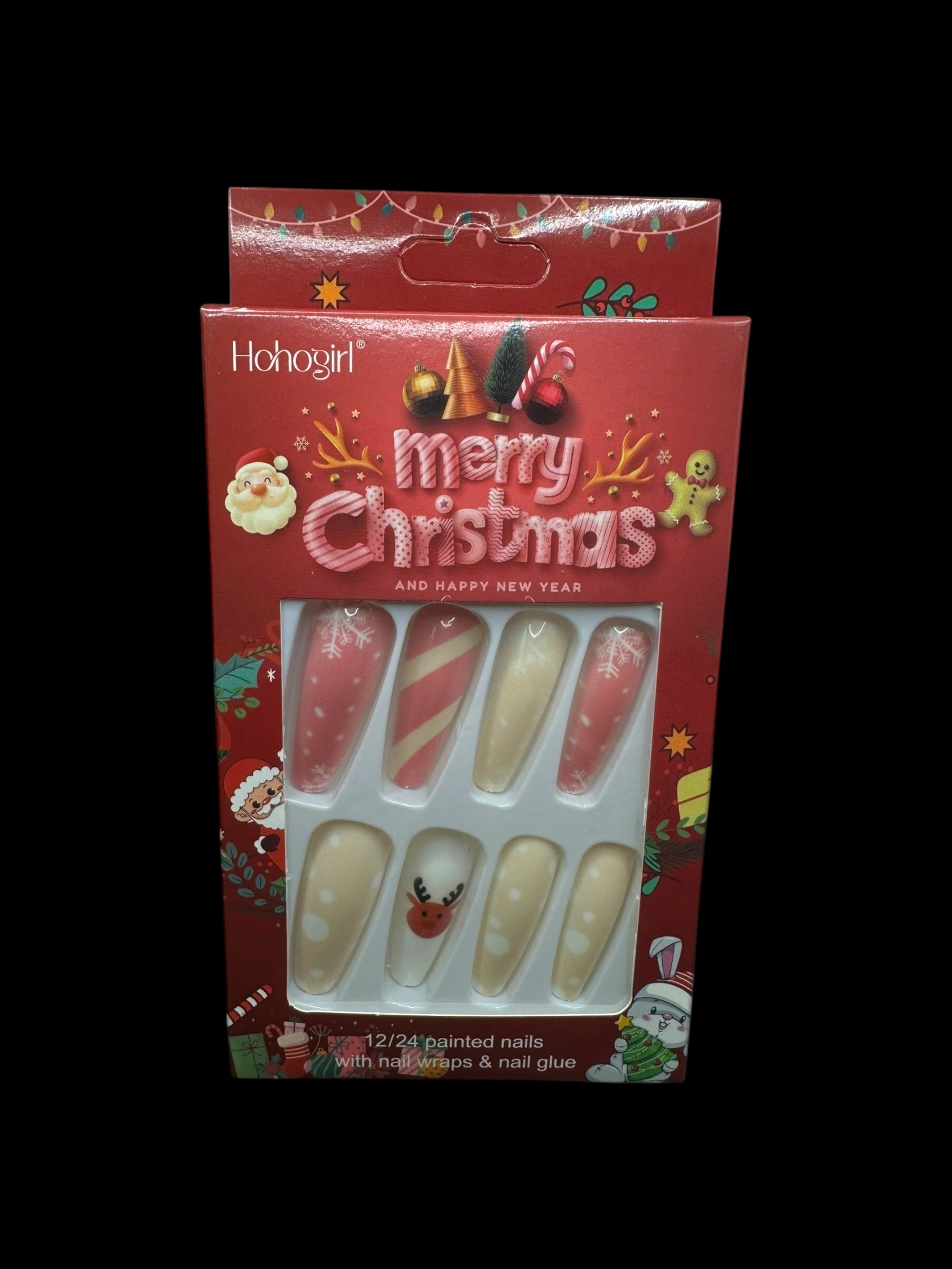 Christmas Press Ons