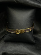 Lv Belt Inspired Bangle Bracelet