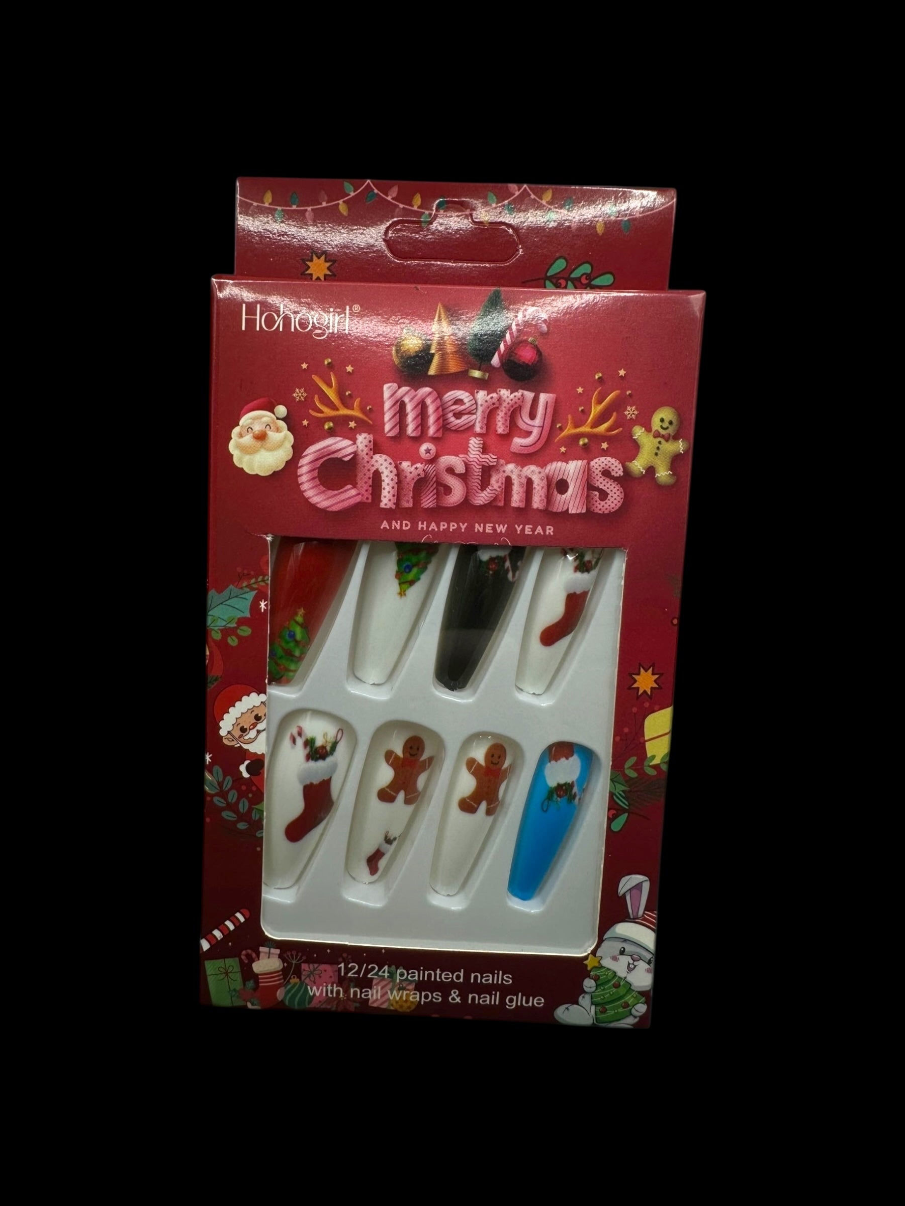 Christmas Press Ons