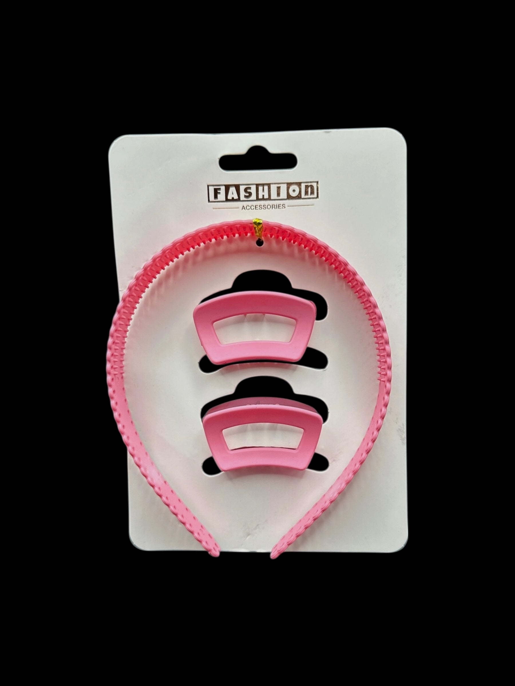 Headband & Hair Clip Set