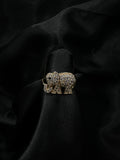 Diamond Elephant Ring