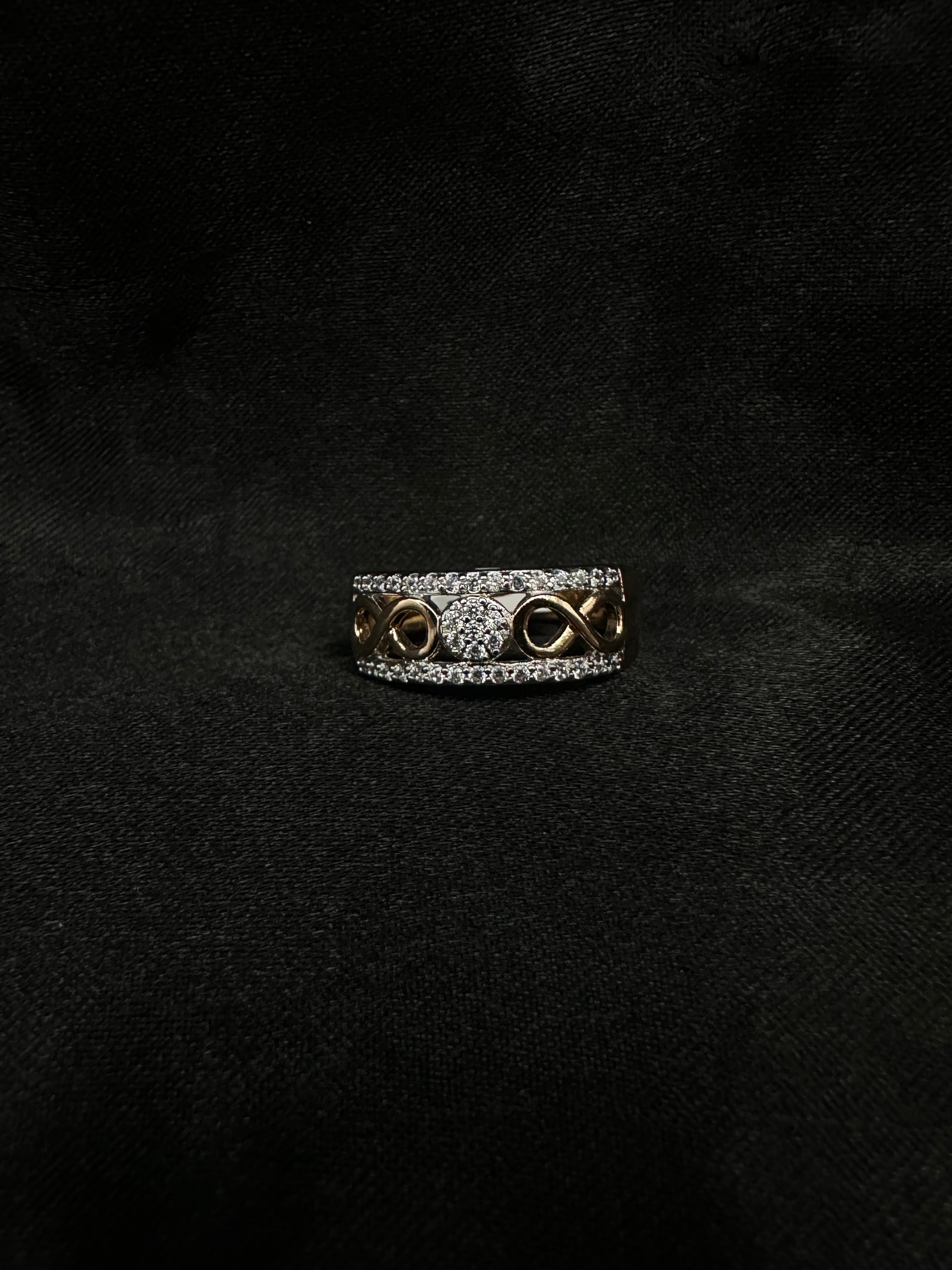 Infinity Diamond Ring