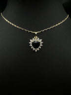 Black Diamond Heart Set