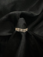 Wavy Diamond Ring