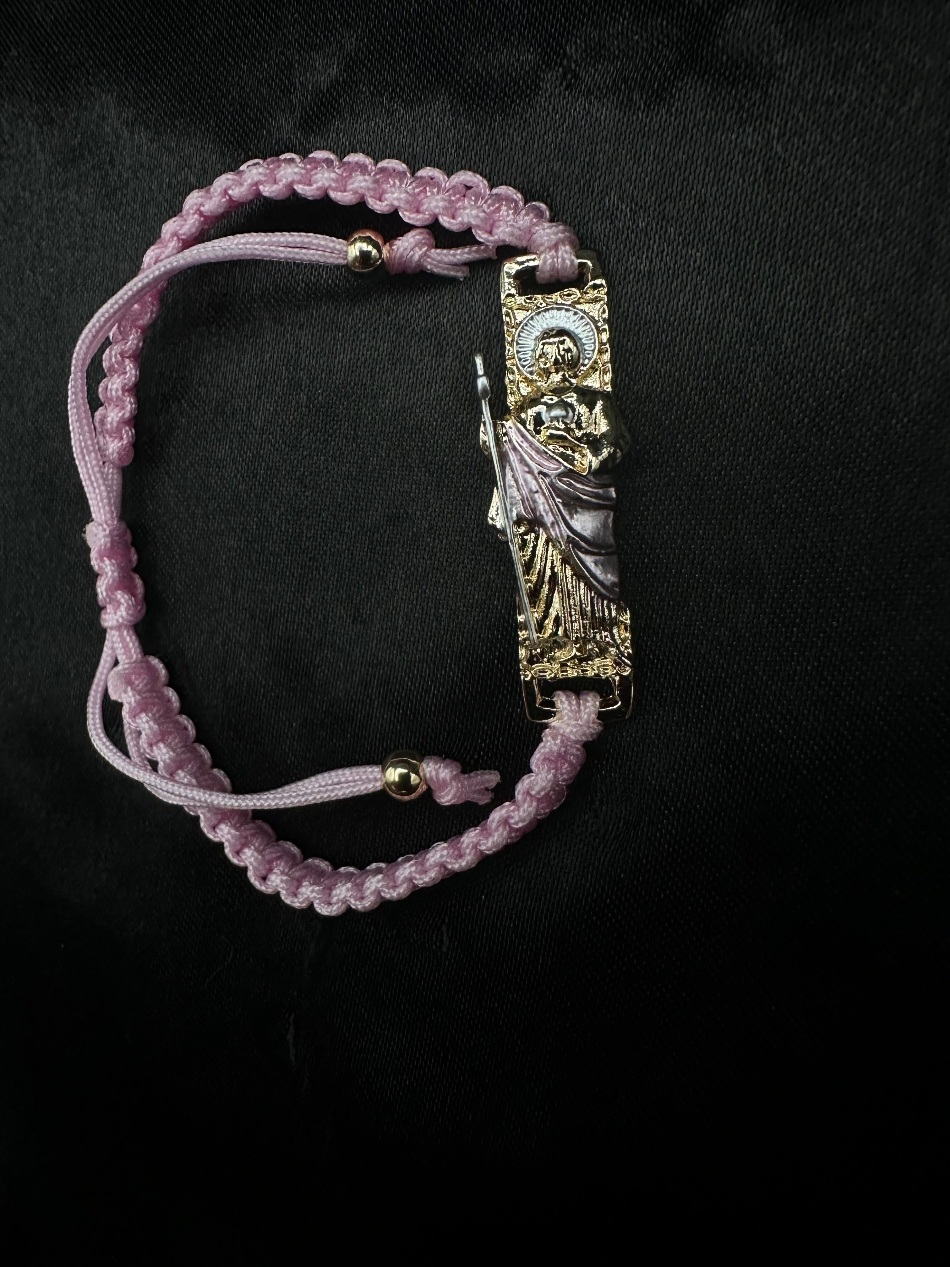 Pink Heart San Judas Set