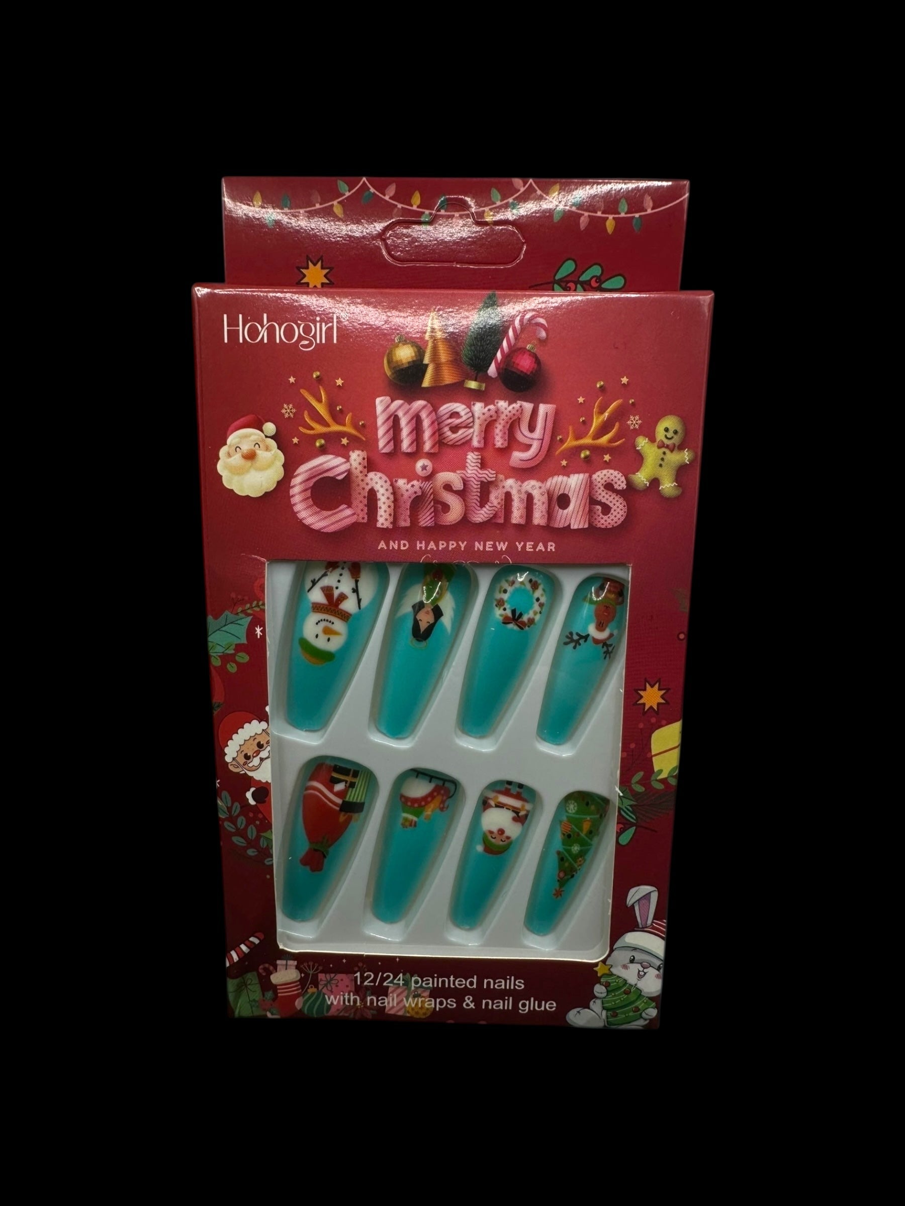 Christmas Press Ons