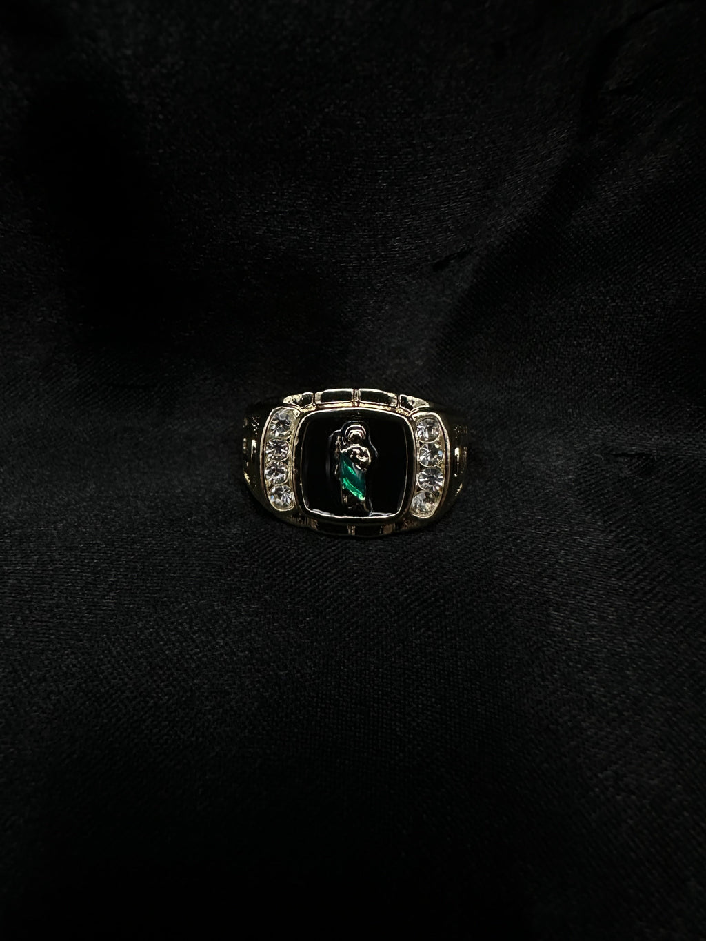Black Square San Judas Ring