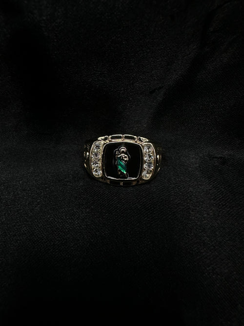 Black Square San Judas Ring